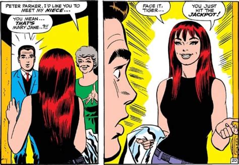 first appearance of mary jane watson|first appearance friday from the box.